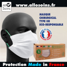  MASQUE CHIRURGICAL COMPOSTABLE TYPE IIR
