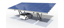 Ombrières de parking photovoltaïques