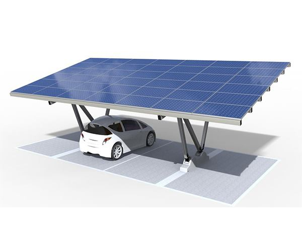  Ombrières de parking photovoltaïques